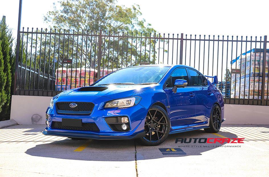 SUBARU WRX KPS MATTE BLACK